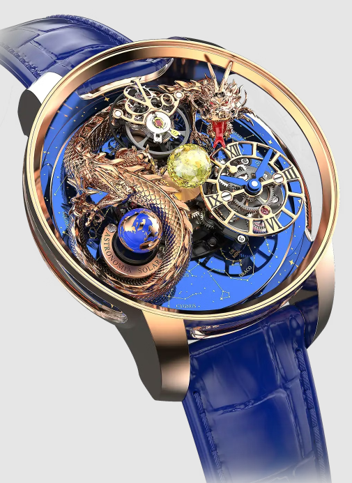 Review Jacob & Co astronomia dragon ROSE GOLD DRAGON IN ROSE GOLD AS312.40.AB.AD.A Replica watch